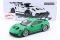 Porsche 911 (992) GT3 RS Anno di costruzione 2023 verde / argento cerchi 1:18 Minichamps