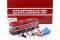 Set: 24h LeMans vincitore 1970-71 Porsche 917 & Trasportatore da corsa 1:43 Brumm