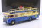 Fiat 642 RN2 Bartoletti Maserati Race Car Transporter 1957 blue / yellow 1:18 CMR