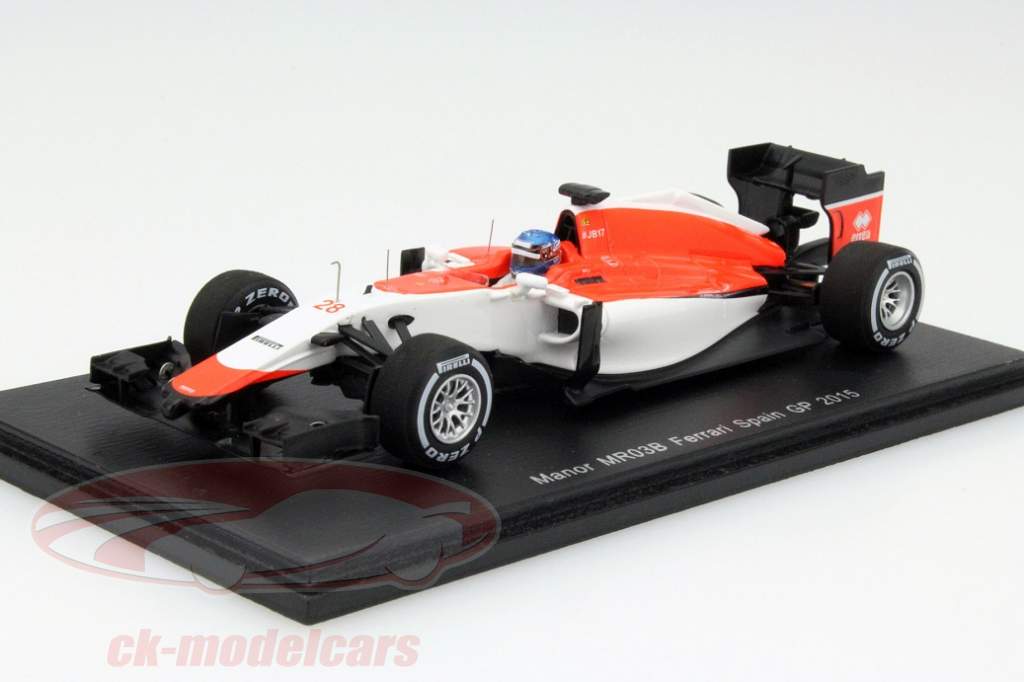 Formula 1 model car season 2015 - let's start with Manor!