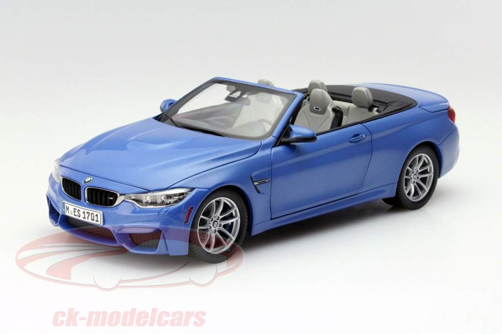 BMW M4 jetzt als Cabriolet in 1:18 – Sonne für die Vitrine