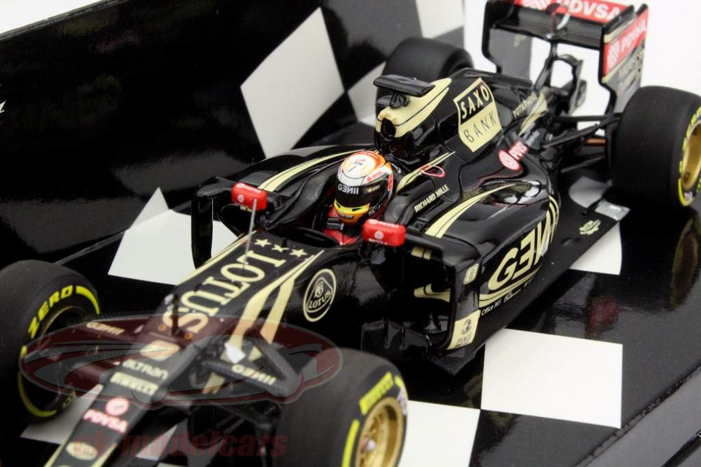 ミニカー Spark Lotus F1 Team Romain Grosjean Minichamps 1:43 Lotus F1 team #8 Renault E22 Romain Grosjean