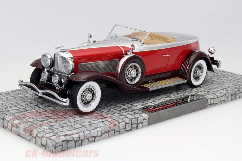 Duesenberg ミニカー 1/27スケール Duesenberg Model J Torpedo Convertible Coupé 1929 in 1:18