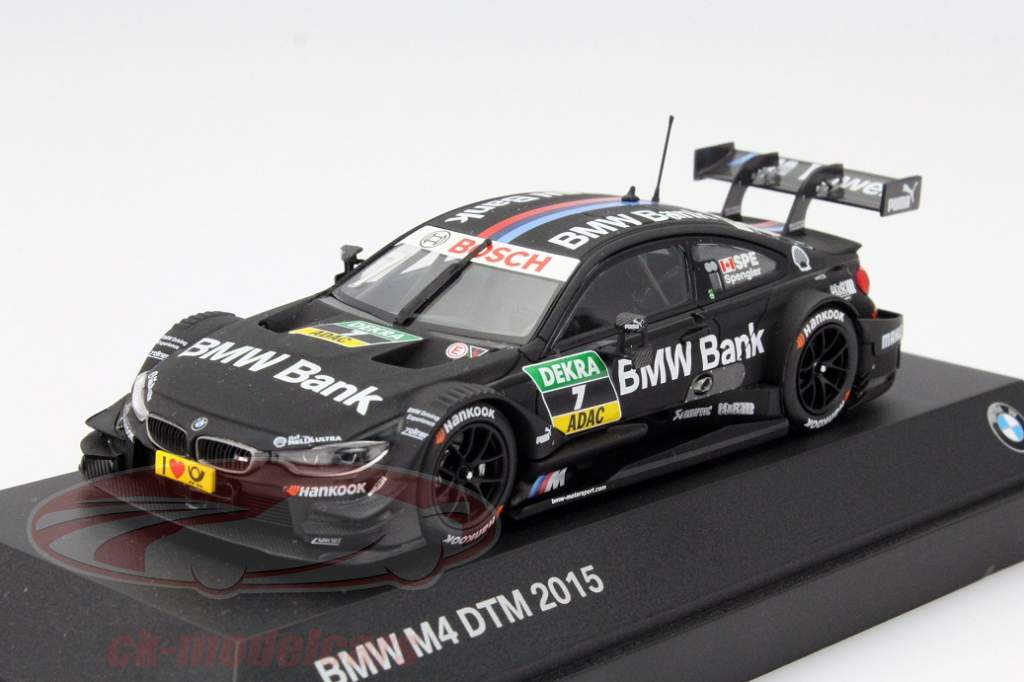 BMW and the DTM in 2015 now in 1:43 scale by Minichamps
