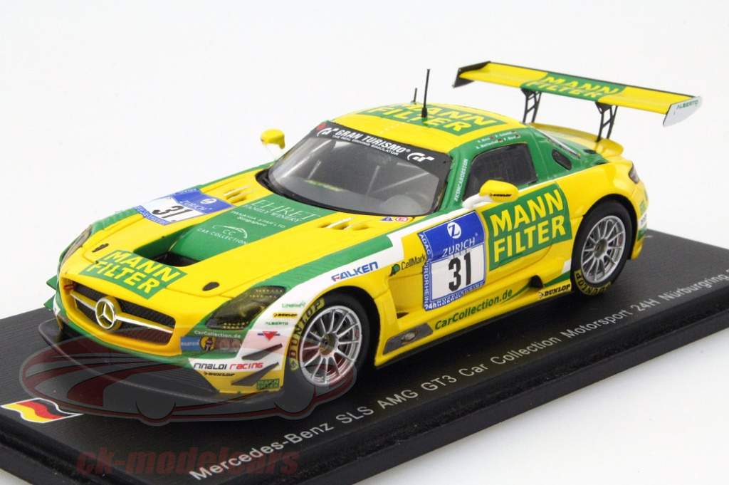 Spark brings out the Mercedes-Benz SLS AMG GT3 Nürburgring 24 Hours