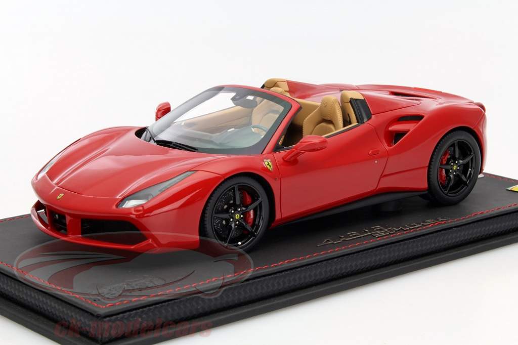Ferrari and BBR brings out the 488 Spider in 1:18