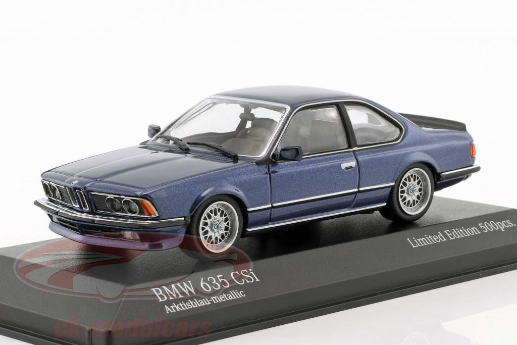 Neues Exklusivmodell: BMW 635 CSi von 1982 in 1:43