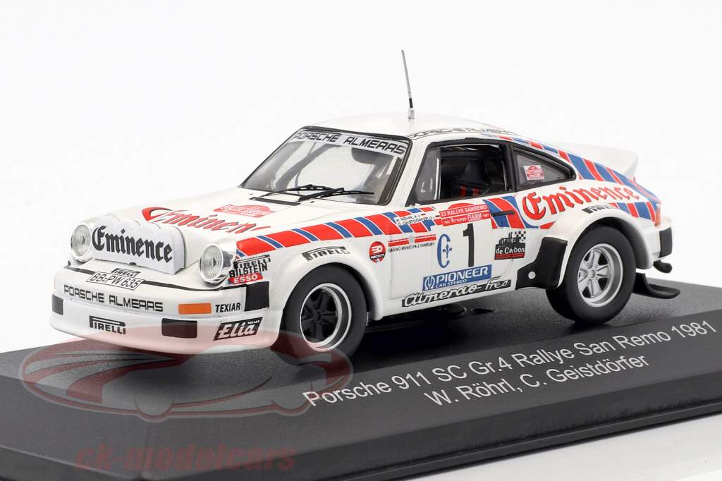 New exclusive model: Porsche 911 SC Group 4 of Walter Röhrl