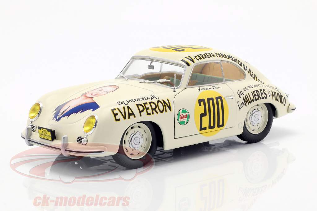 TSM MODEL (1/43) ポルシェ 356 Eva Peron Porsche 356 from Solido: A homage to Eva Perón