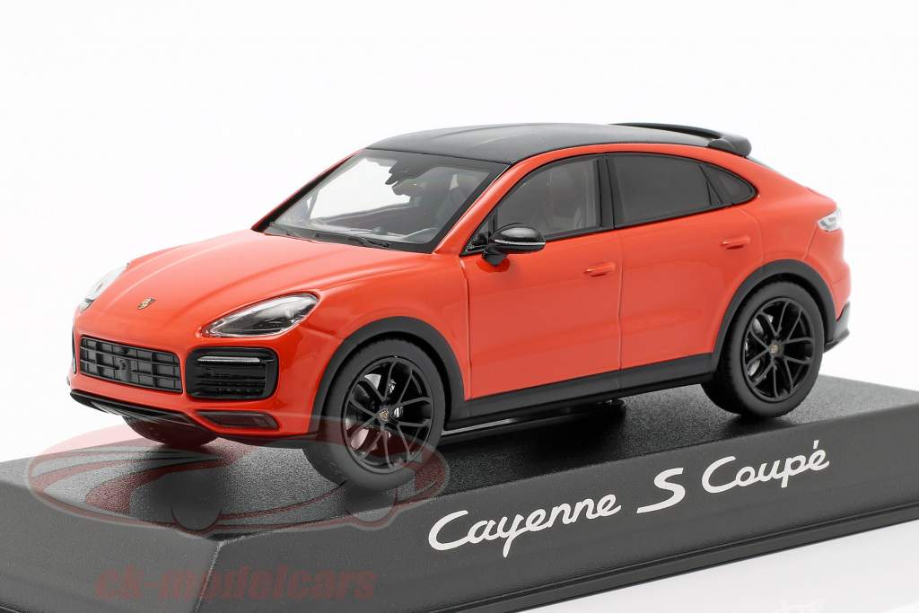 Modelcars of the Porsche Cayenne Coupé