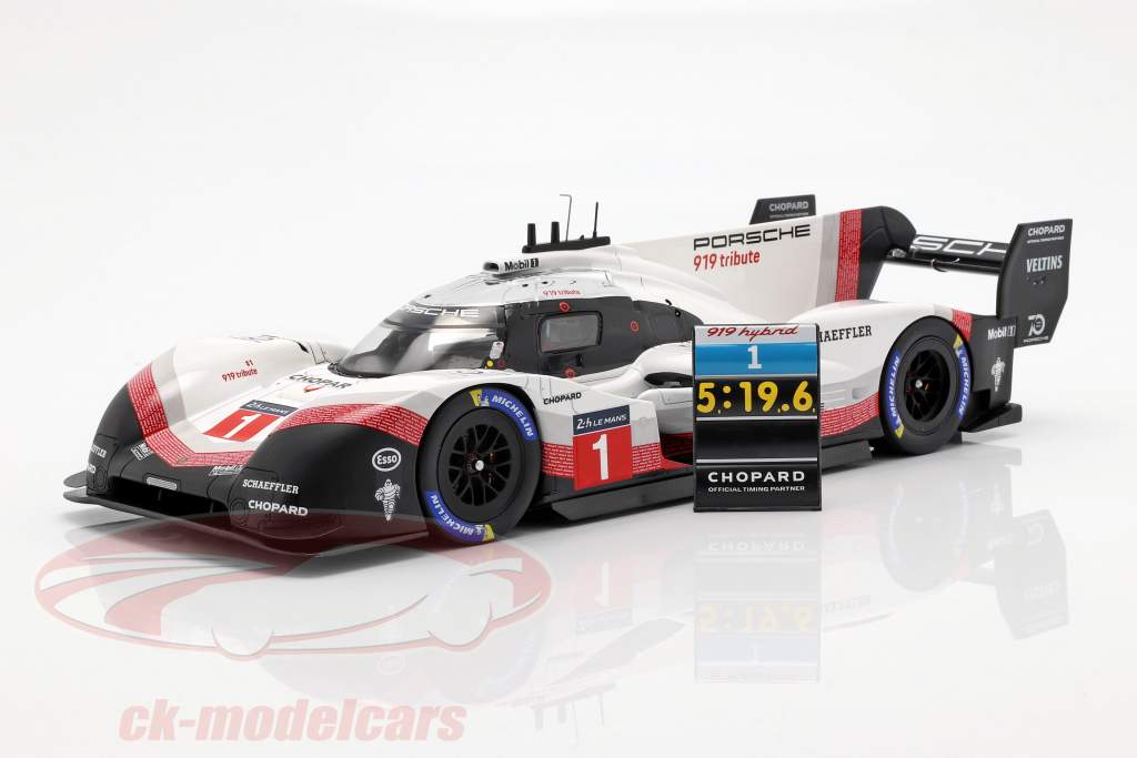 【SPARK】Porsche 919 HybridEVO Tribute #1 Porsche 919 Tribute from Spark: The record car now in 1:18