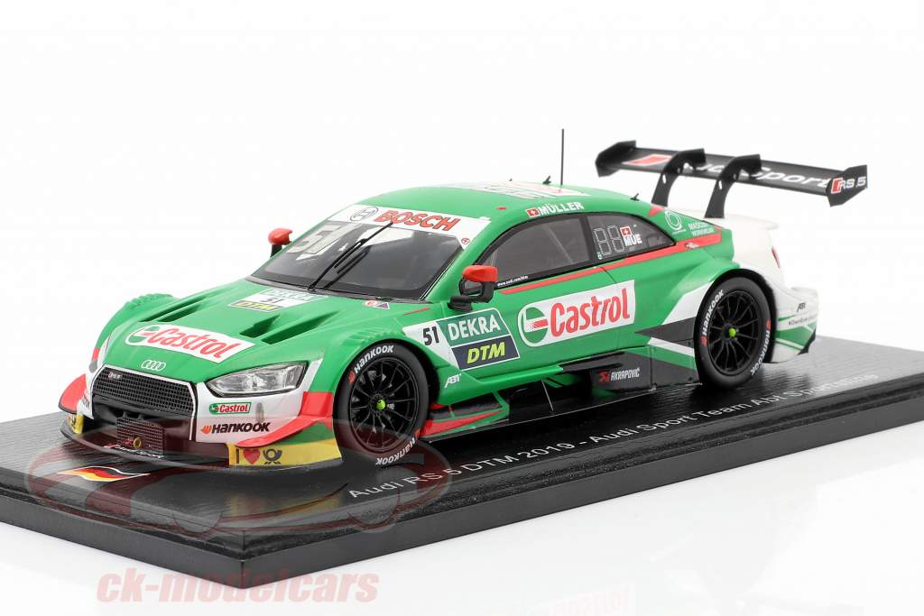 ミニカー Audi RS 5 DTM Champion 2019 SparkModel スパーク 1/43 アウディ RS5 No.21 一ツ山 WRT アウディ 2019