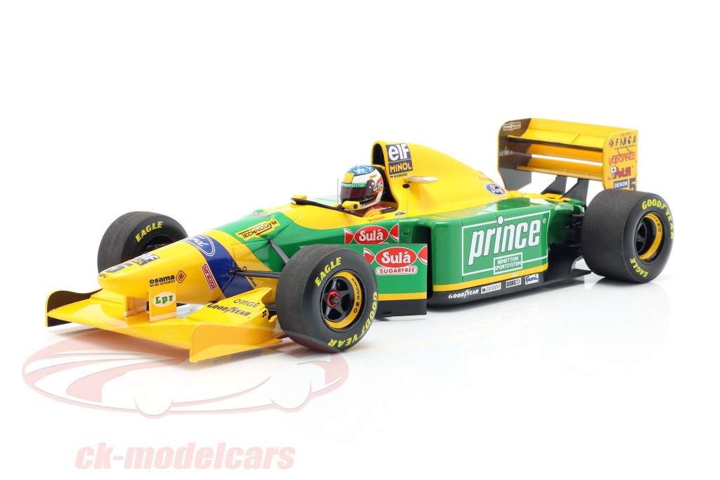 ミニカー MINICHAMPS BENETTON FORD B B193 B Schumacher unforgettable: Looking back at the early days