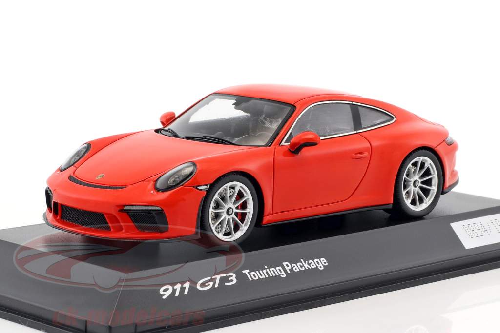 スパーク 1/18 ポルシェ 911 GT3 Touring Package 2021 Porsche 911 GT3 w/Touring Package Green Diecast Model