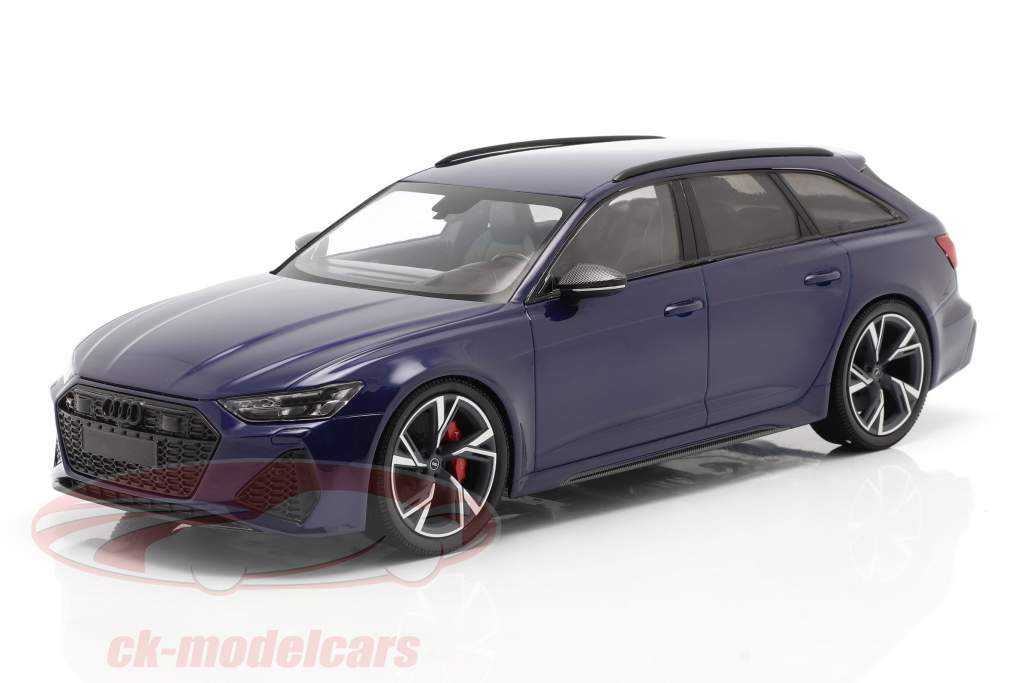 Audi RS 6 Avant　C7 ミニカー 1/18　ミニチャンプス Family sports car: The Audi RS 6 Avant 2019 from Minichamps