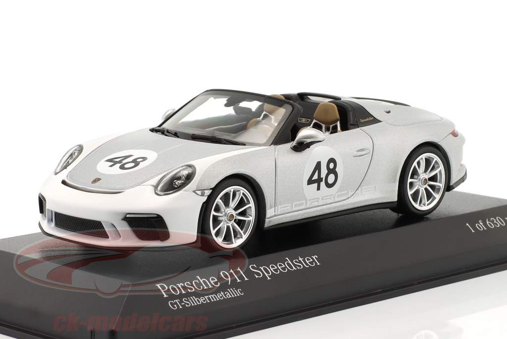 Porsche 911 Speedster 1/43 ミニカー ホワイト A piece of purism in modern times for the anniversary of the brand