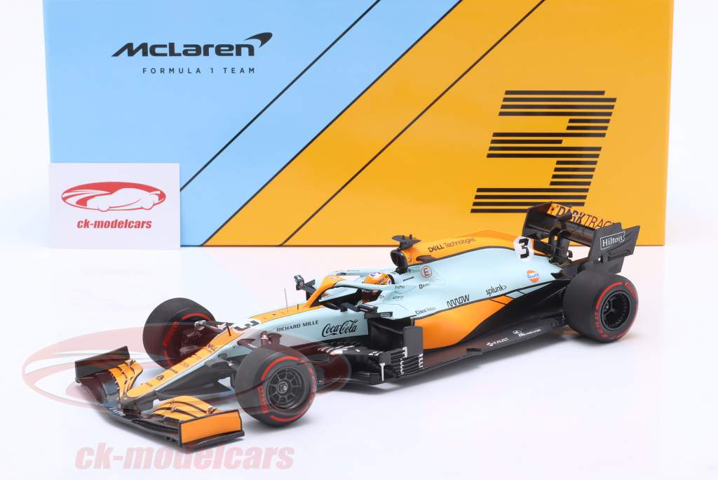 McLaren F1 ミニカー Gulfカラー 3号車 McLaren F1 Team brings Gulf Racing to the Monaco GP