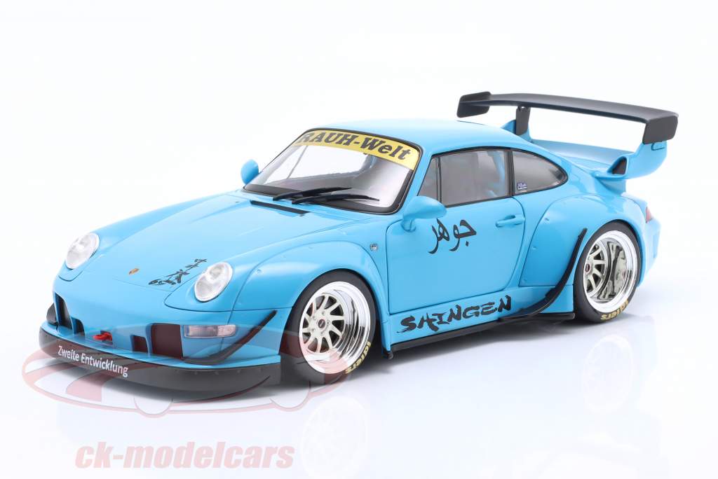 RWB 993 1/18 & RAUH-Weltクリアーケース WERK83 1:18 Porsche 911 (993) RWB Rauh-Welt Furusato Sidney