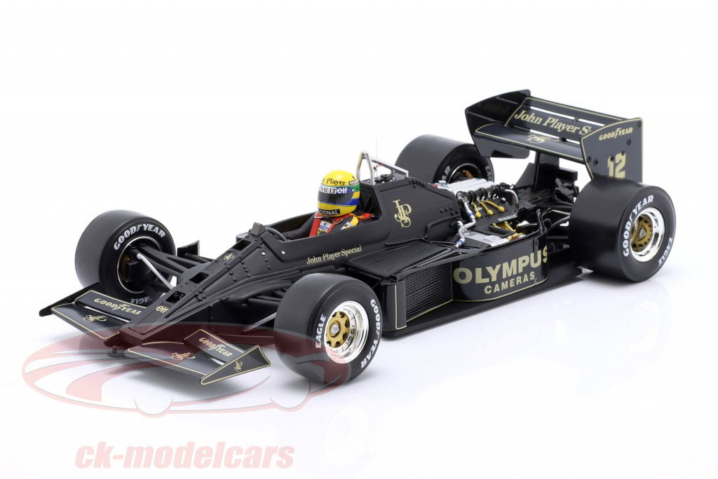 貴重　Lotus 97T Ayrton Senna 1/18　ミニチャンプス Legendary combination: Senna, Lotus and Monaco