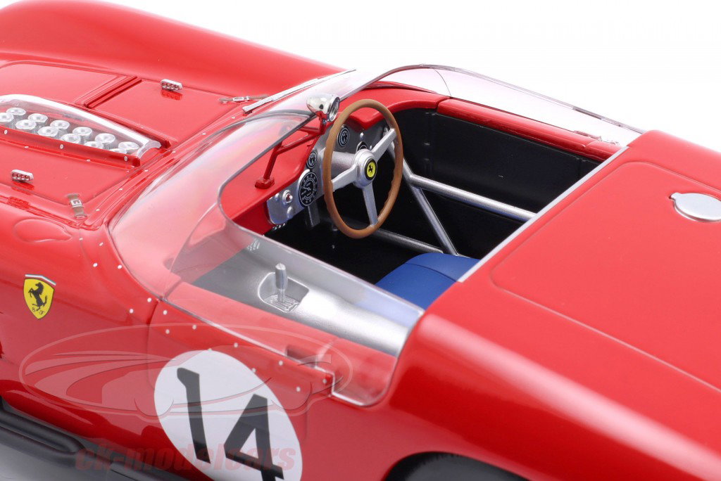 Ferrari 250 TR62 10 24 Heures du Mans 1961 BBR BBRC1804V - Miniatures