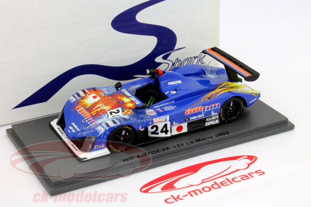 Spark 1:43 WR Autoexe #24 24 LeMans 2002 Terada / Fergus / Downing