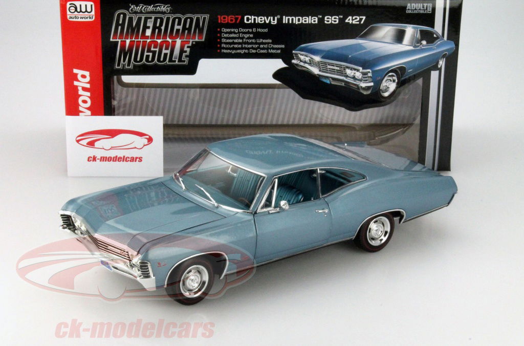 1967 Impala 1/18 limited edition ミニカー 1967 Chevrolet Impala SS 427 MCACN Tuxedo Black Limited