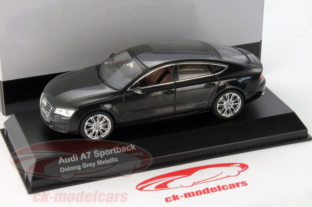 Kyosho 1:43 アウディ A7 スポーツバック 年 2012 ウーロン茶 グレー