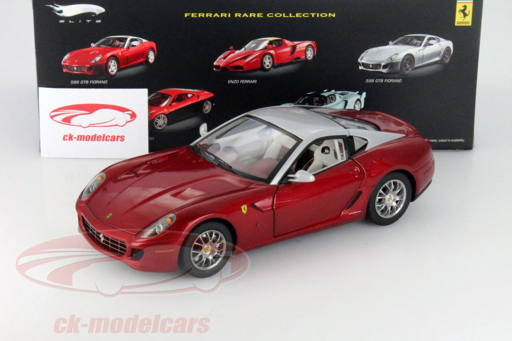 フェラーリ　５９９　ＧＴＢ　フィオラノ　レッド　エリート　限定品　１／１８ フェラーリ 599 GTB フィオラノ レッド エリート 限定品