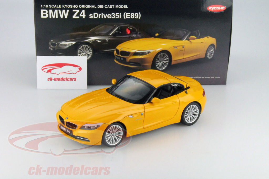【 京商 】BMW Z4 sDrive35i (E89) 1/18スケール Kyosho 1:18 BMW Z4 sDrive 35i (E89) jet black 08771JBK model