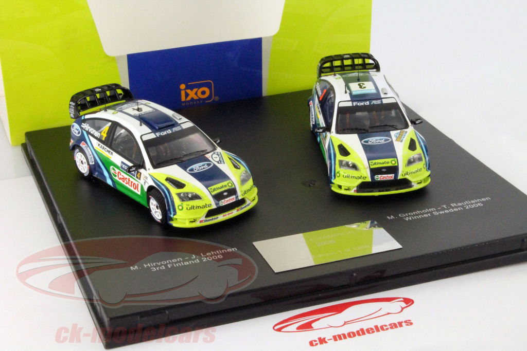 未開封 1/43 MINICHAMPS Ford Focus WRC Minichamps 1:43 Ford Focus WRC #2 Red Bull A1-Ring Rallye