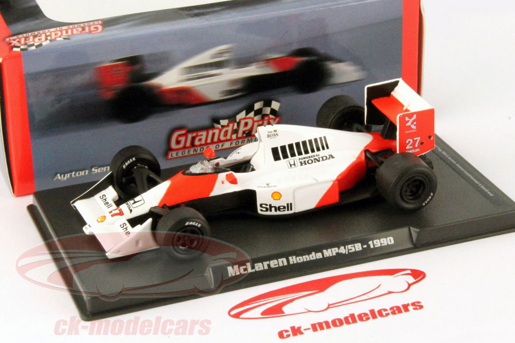 1/43 ワールドチャンピオンセット マクラーレンMP4/5b MP4/6 セナ Atlas 1:43 A. セナ マクラーレン ホンダ MP4/5 B #27 ワールド