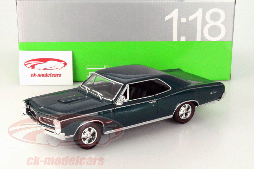 WELLY★1966 ポンティアック GTO Welly 1966 Pontiac GTO, Green 1:18 Scale Diecast Boxed | eBay