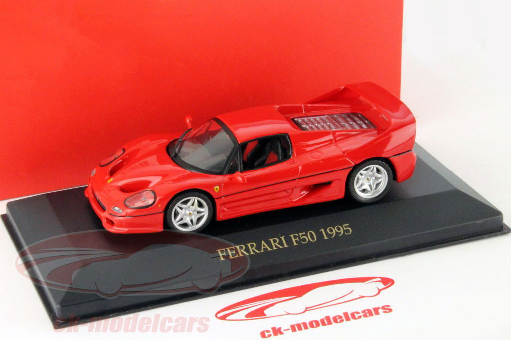 フェラーリ F50 1:43 赤 1/43 イクソ フェラーリ F50 1995 （レッド） - ミニカー