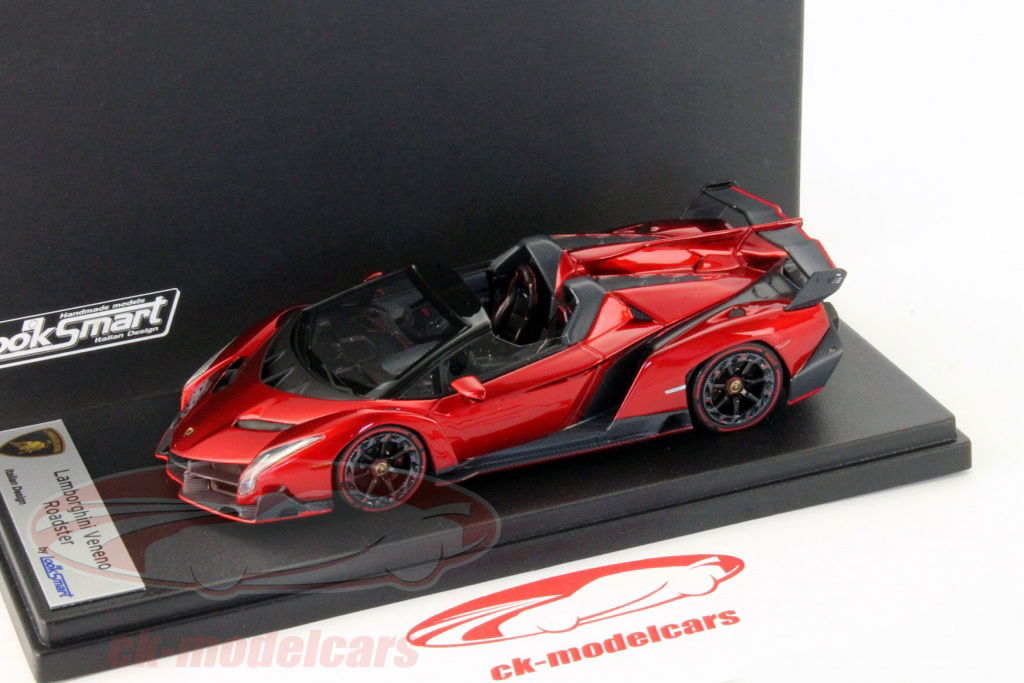 LookSmart 1:43 Lamborghini Veneno Roadster veneno red LS429A