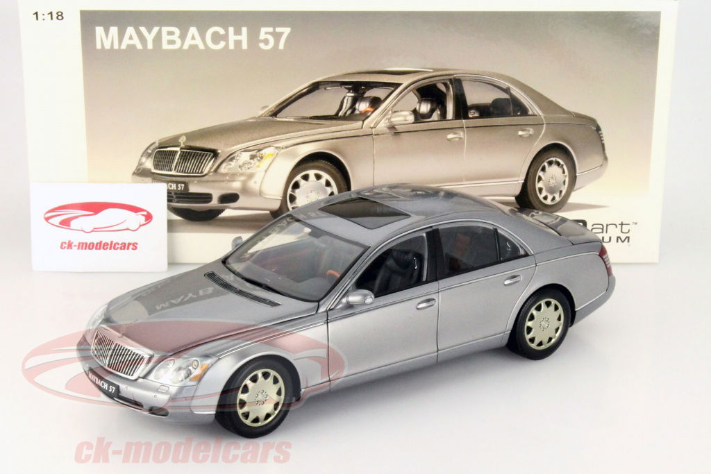 AUTOart 1:18 Maybach 57 SWB Himalayas gray 76152 model car