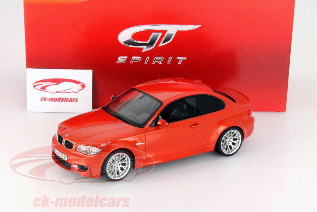 GT-SPIRIT 1:18 BMW 1er M Coupe (E82) バレンシア オレンジ