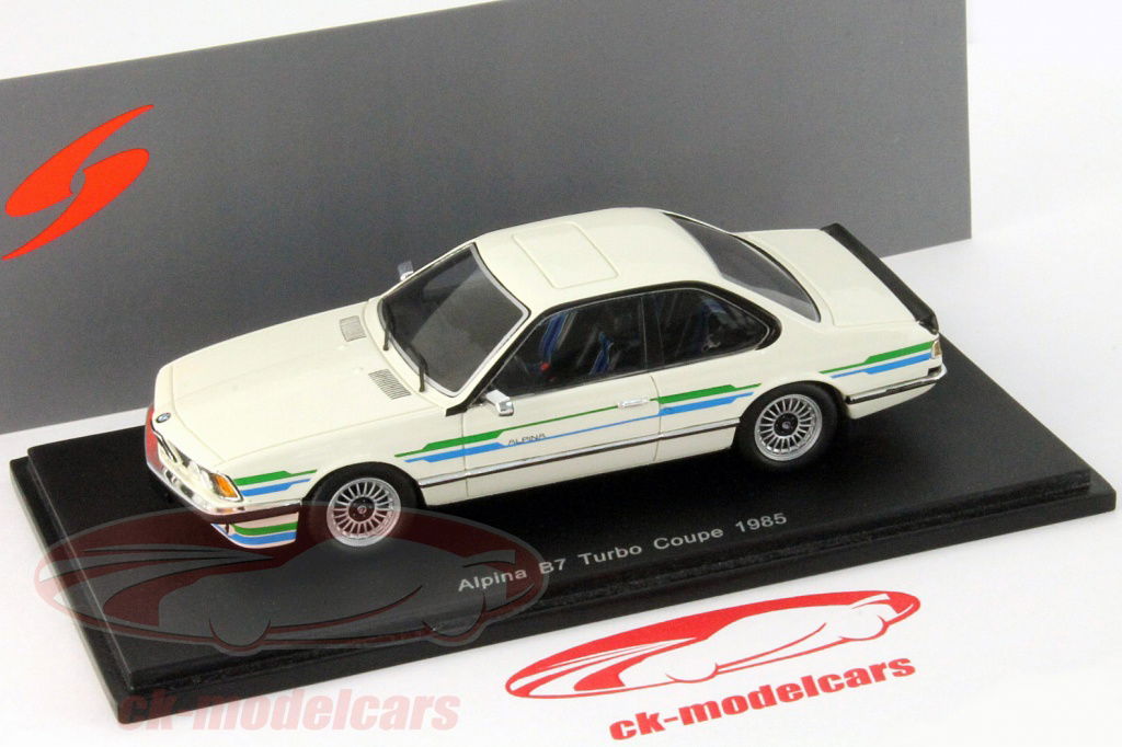 Spark 1:43 Alpina B7 Turbo Coupe Year 1985 white S0742 model