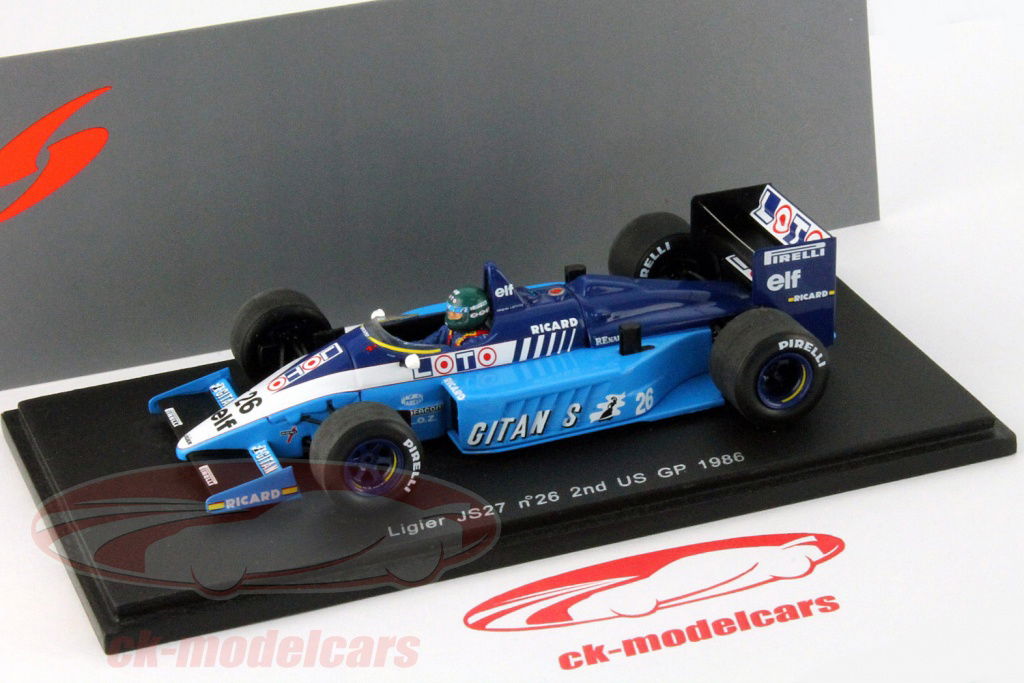 spark スパーク 1/43 Ligier リジェ JS17 カナダGP 1981 J.ラフィット