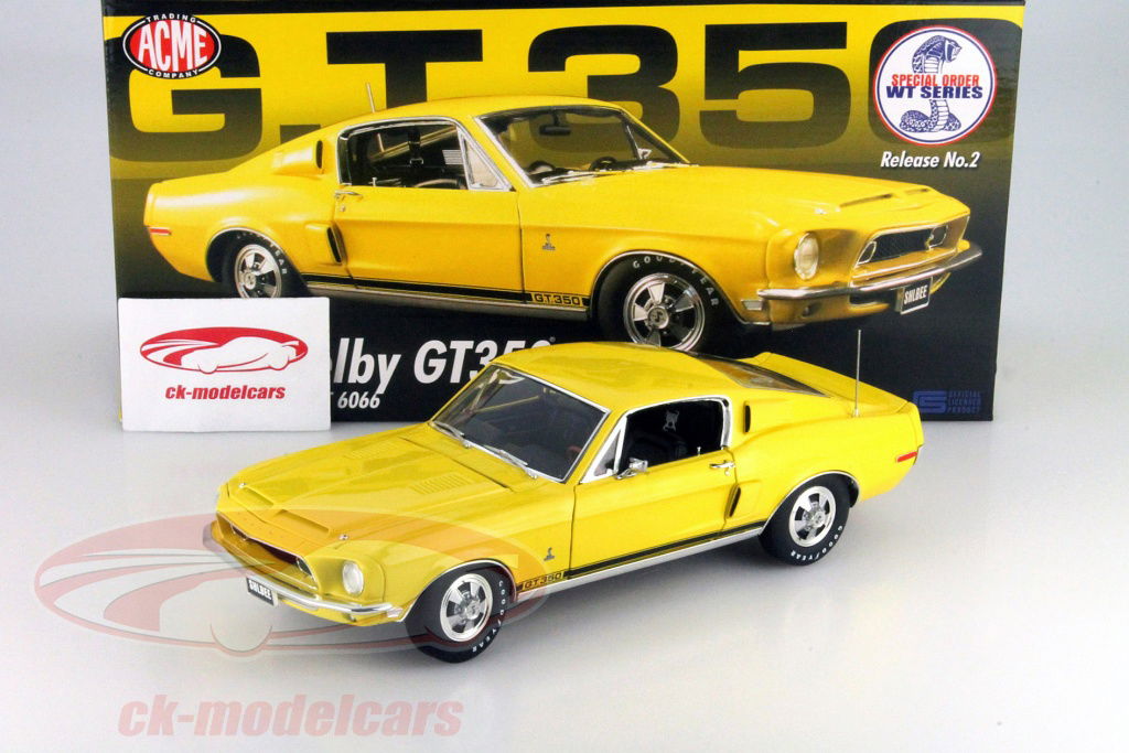 GMP 1:18 Ford Mustang Shelby GT350 Year 1968 brilliant
