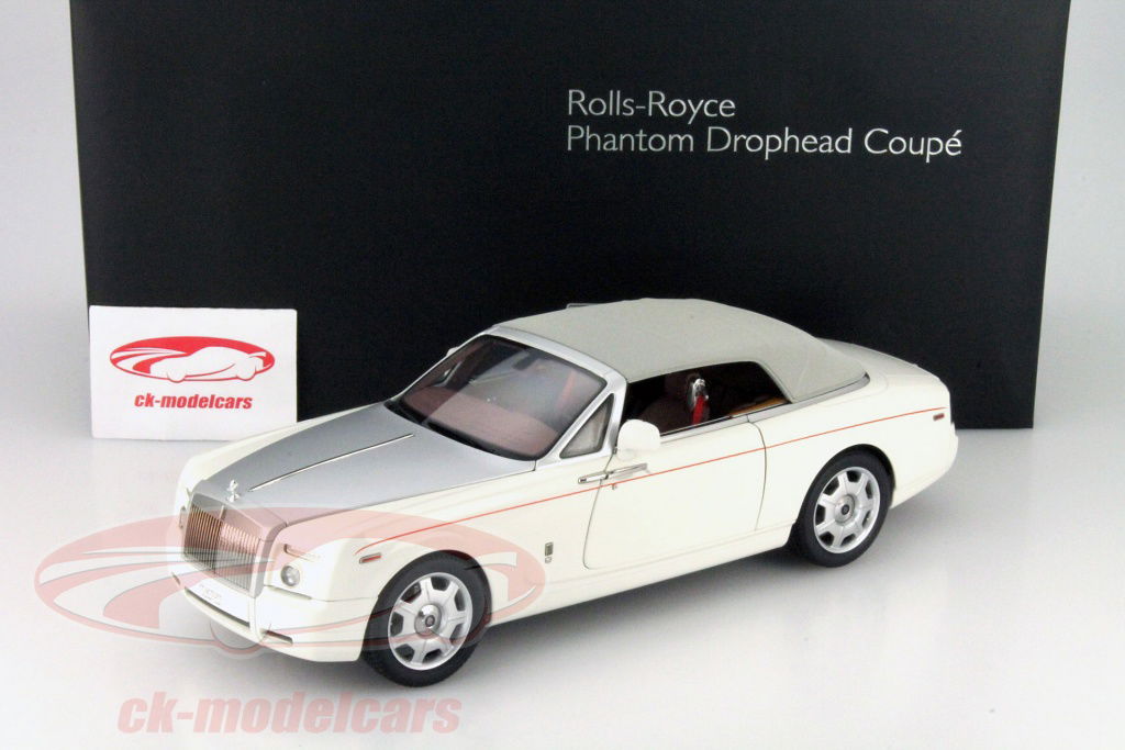 ミニカー Rolls-Royce Phantom Drophead Coupe 1/12 Kyosho Rolls-Royce Phantom Drophead Coupe (Black) w