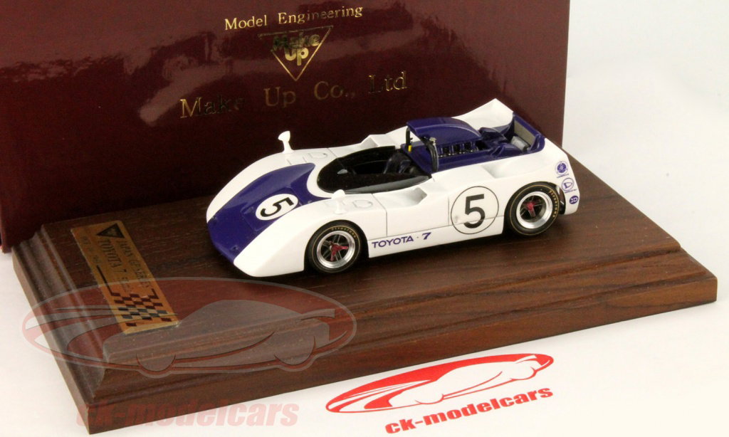 MakeUp 1:43 Toyota 7 #5 Japan GP Series 1969 Fushida / Takahashi