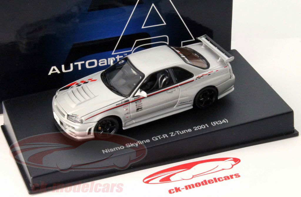 AUTOart 1:43 Nissan Skyline GT-R (R34) Z-Tune built in 2001
