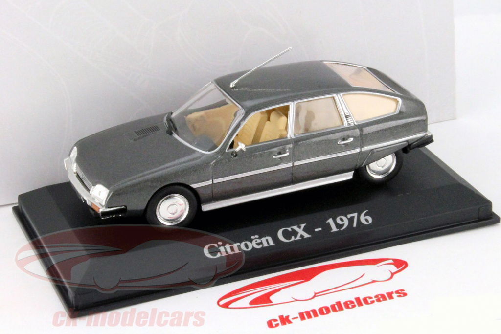 Altaya 1:43 Citroen CX year 1976 gray CK9991888 model car