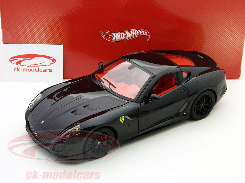 HotWheels 1:18 Ferrari 599 GTO black / black Foundation
