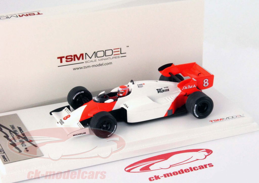 じろちゃん 　TSM 1/43 マクラーレン MP4/2 N.ラウダ True Scale 1:43 Niki Lauda McLaren MP4/2 #8 World Champion