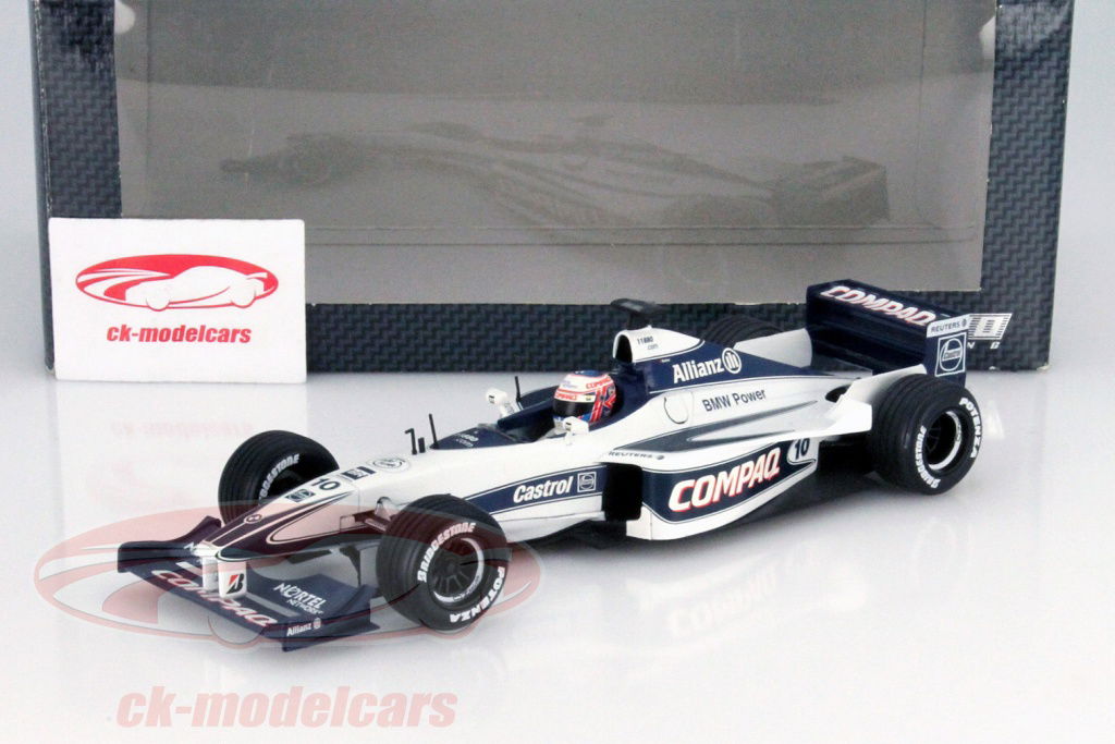 HotWheels 1:18 Jenson Button BMW Williams FW22 Formula 1