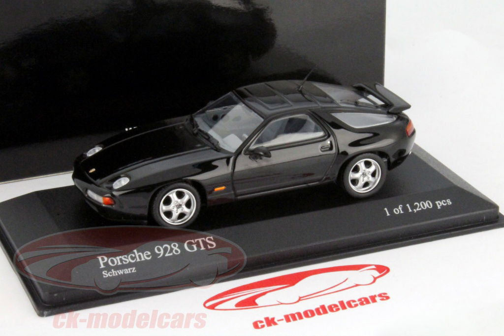 MINICHAMPS ポルシェ928 S4 1991 黒 Minichamps 1:43 Porsche 928 GTS Year 1991 black 400068100