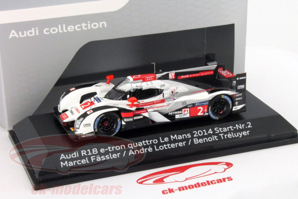 Spark 1:43 Audi R18 e-tron quattro #2 Winner 24h LeMans 2014