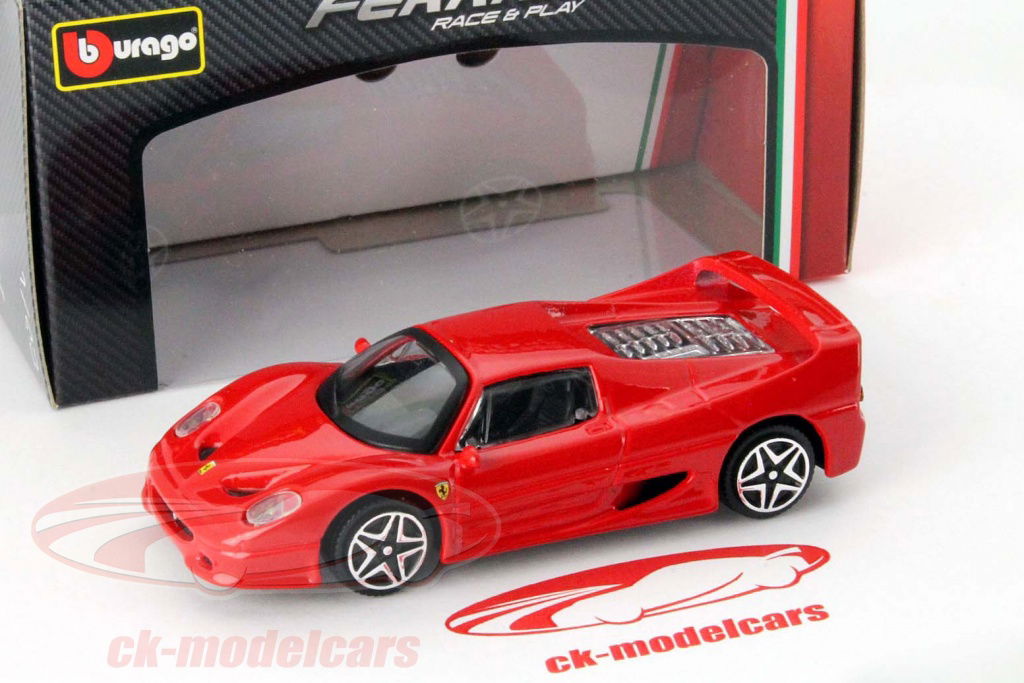 フェラーリ F50 1:43 赤 ミニカーショップグローバル - 1/43 京商 フェラーリ F50 【レッド】