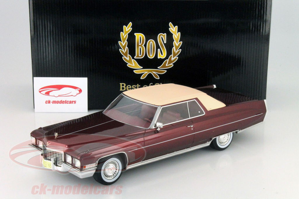 Cadillac Eldorado Coupe キャデラック 1/18 BOS BoS-Models 1:18 Cadillac Eldorado Year 1967 black / brown